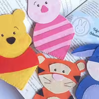 بوک مارک نمدی ( طرح پو ) - قیمت برای یک عدد -