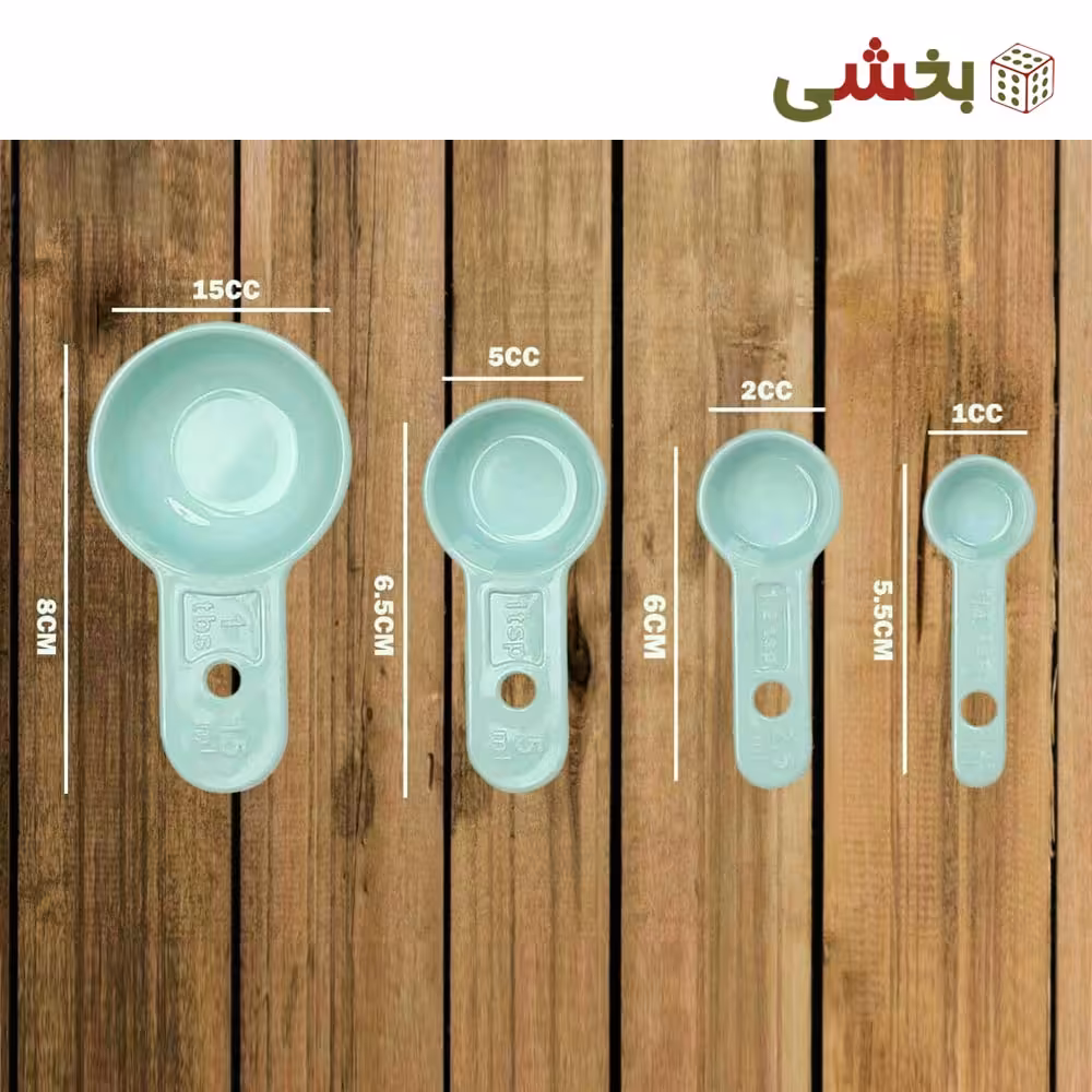 ست پیمانه 4 عددی رزمن