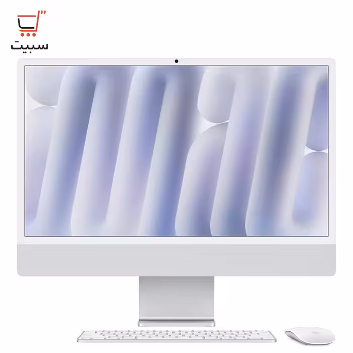 آل این وان 24 اینچی اپل مدل iMac Z1EH000JW 2024 Silver