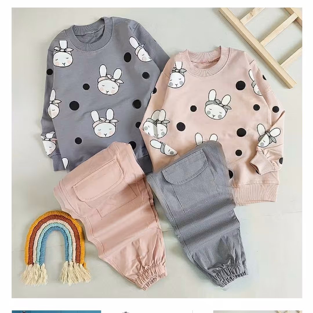 بلوزشلوار  دخترانه عیدانه  بیرونی