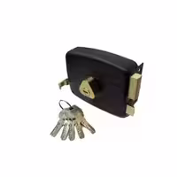 قفل درب حیاطی طرح کالی کلید کامپیوتری تنسر مدل TDL-N-122