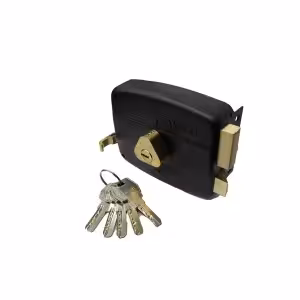 قفل درب حیاطی طرح کالی کلید کامپیوتری تنسر مدل TDL-N-122