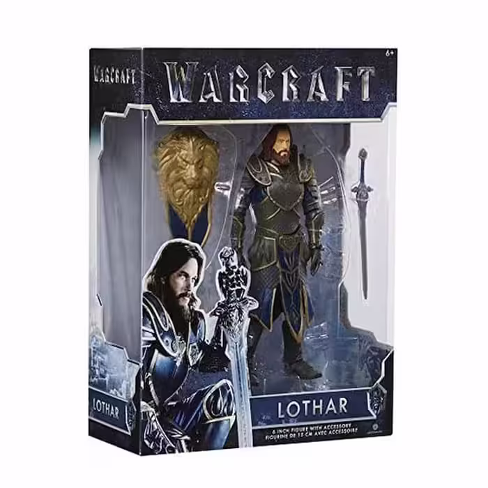 اکشن فیگور جکس پسیفیک مدل Warcraft لوتار ارتفاع 16 سانتی‌متر