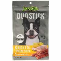 غذای تشویقی سگ برند جرهای  (  مرغ و پنیر      Duo stick chicken with cheese)