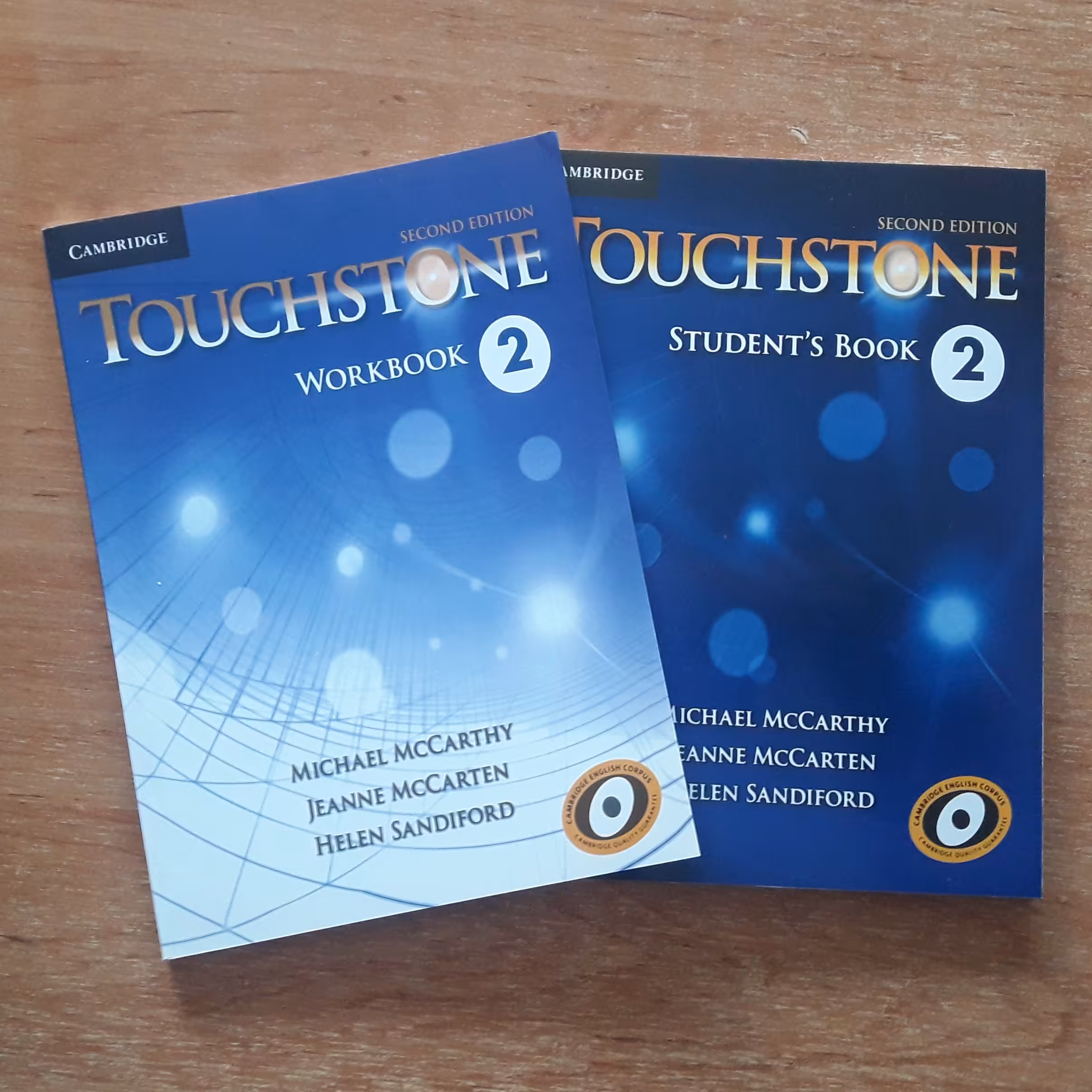 کتاب زبان  تاچ استون Touchstone 2 سایز وزیری به همراه کتاب کار
