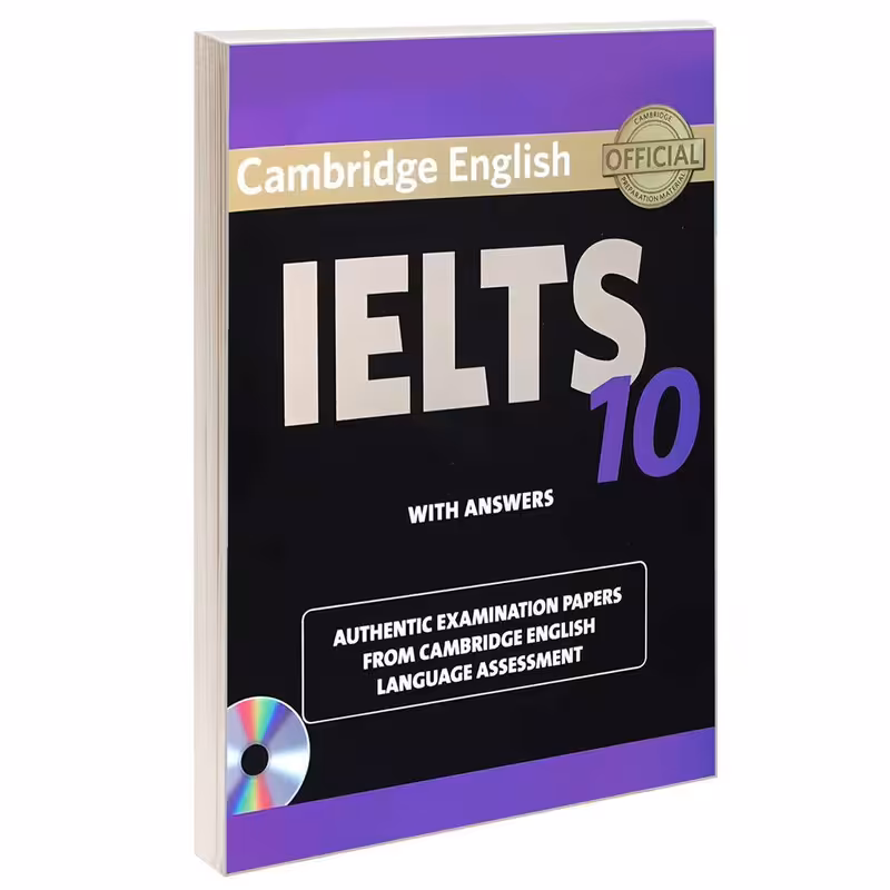 کتاب IELTS 10 اثر جمعی از نویسندگان انتشارات Cambridge