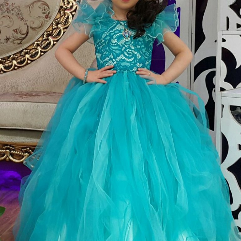 لباس عروس پرنسسی دو رنگ