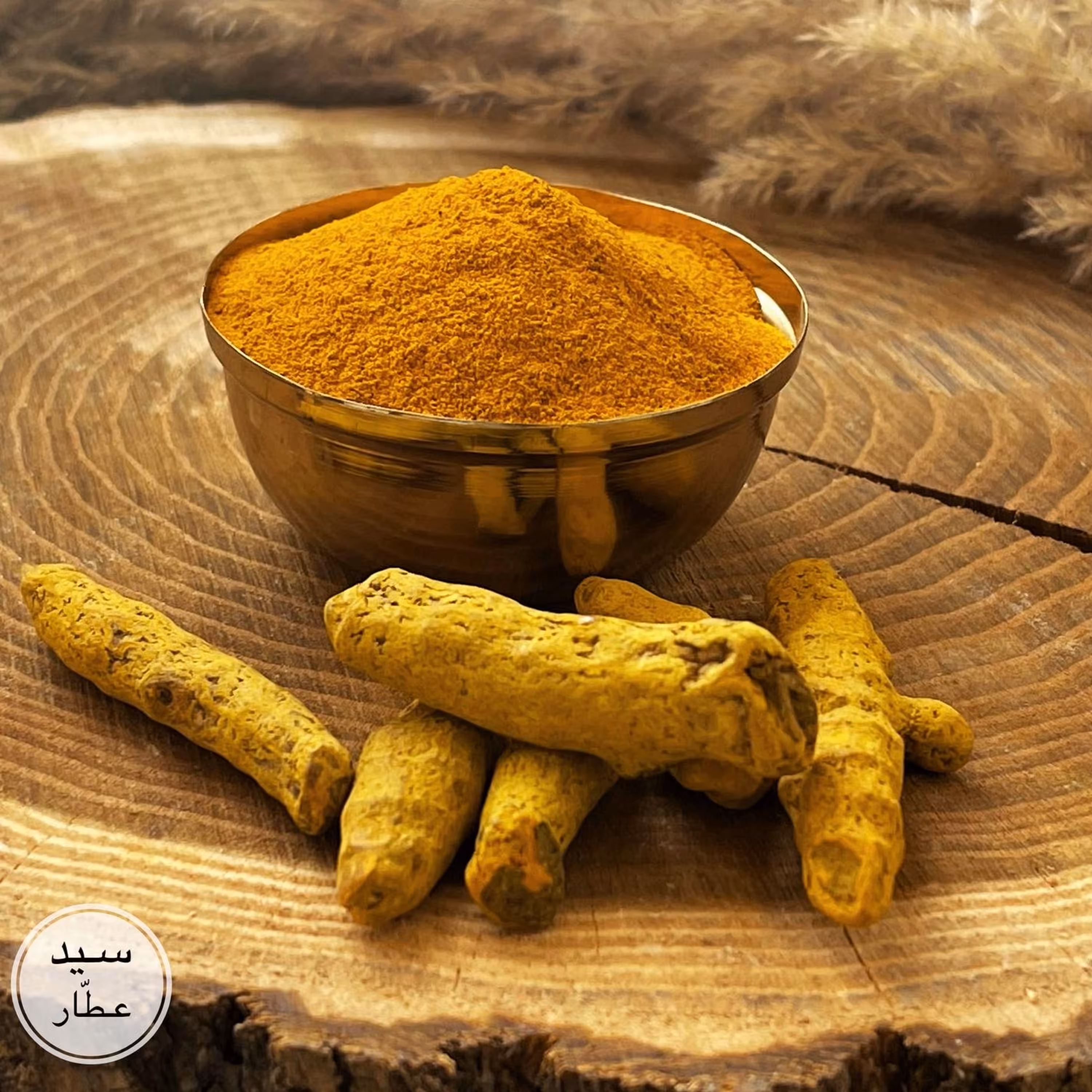 پودر زردچوبه خالص (1000 گرمی)