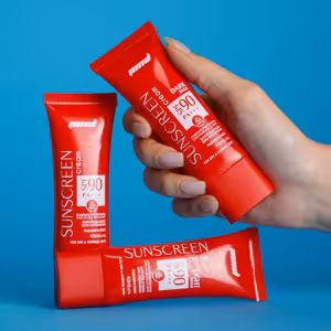 کرم ضد آفتاب با SPF 90 (بژ تیره) مناسب پوست خشک و معمولی 40 میلی لیتر