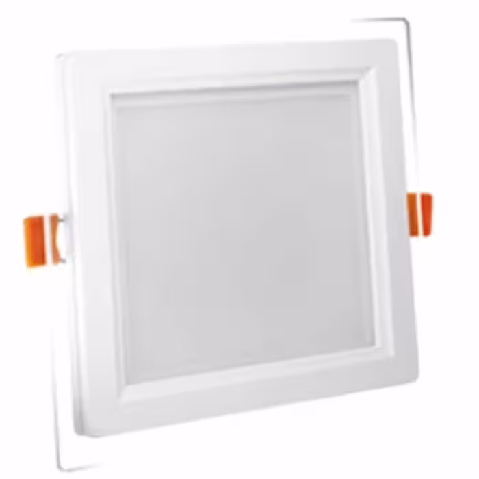 پنل ال ای دی توکار مربع 18وات پارس شعاع گلاریس(دور شیشه)،افتاب و مهتاب