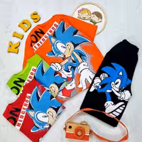 ست تیشرت و شلوارک اسپورت بچگانه شیک و خوشگل مناسب حدود سنی 3 تا 13 سال قواره لانگ خنک و راحت رنگبندی عالی 