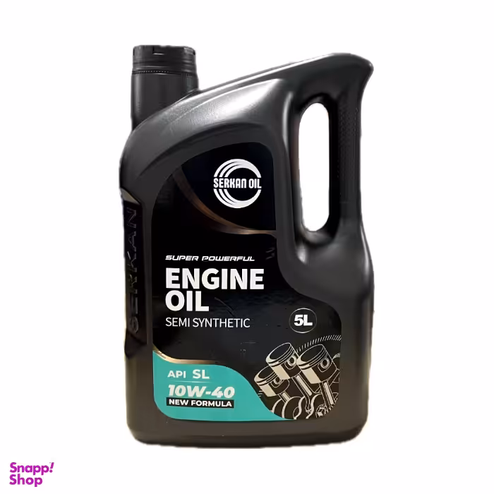 روغن موتور سرکان مدل 10_40 SL حجم 5 لیتر