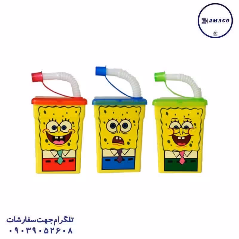 لیوان کتابی بابی اسفنجی نی دار سرحد
