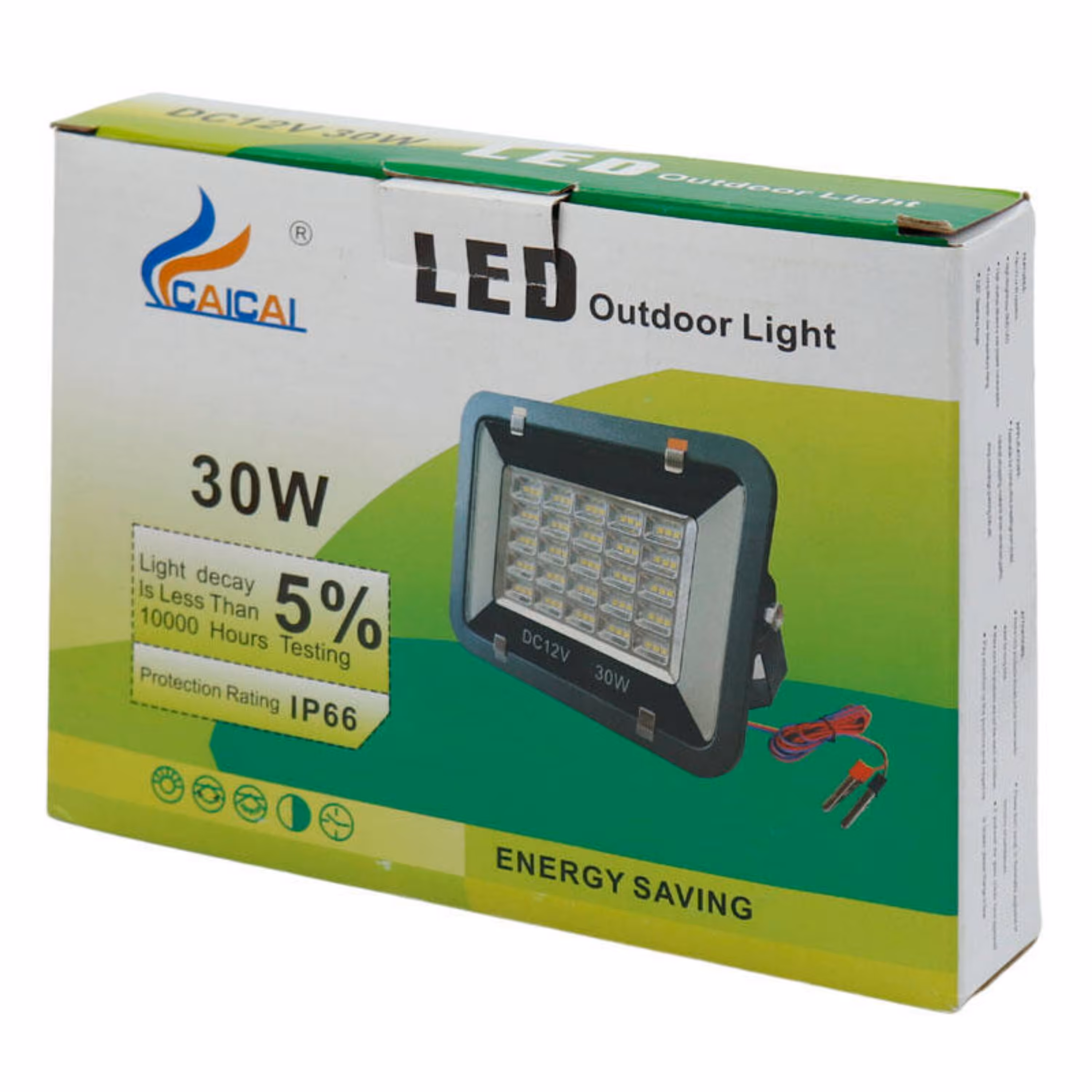 پروژکتور سیار 12ولت CAICAI 2011 LED30W با زاویه نوردهی 120 درجه