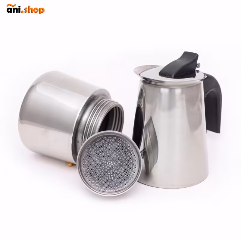 قهوه جوش استیل 2 کاپ  ez-202  