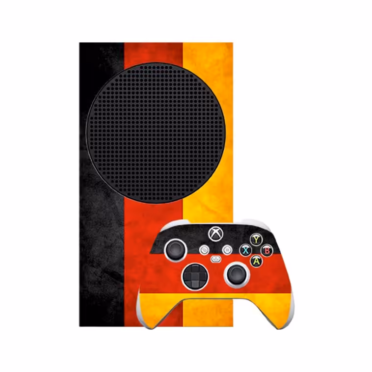 اسکین(برچسب)Xbox series s-طرح آلمان-کد1-سفارشی