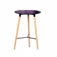 میز بار گرد 60 پایه راش نگین مدل 108-MRB