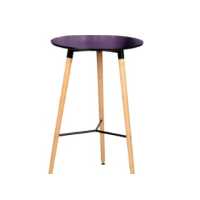 میز بار گرد 60 پایه راش نگین مدل 108-MRB
