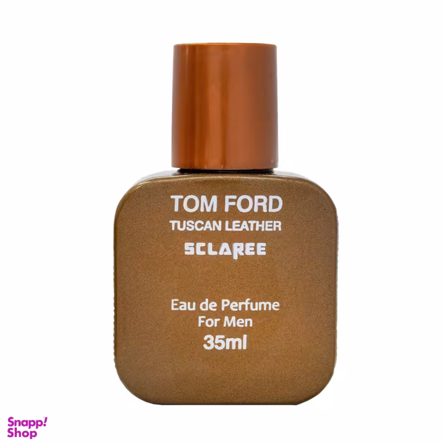 عطر جیبی مردانه اسکلاره مدل Tom Ford Tuscan Leather