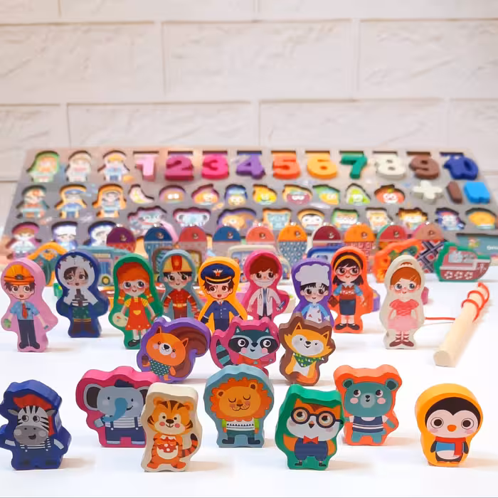 پازل جانمایی چوبی چند کاره