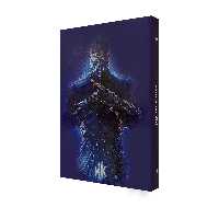 دفتر کلاسوری 100 برگ پدیده نقش مدل 26 حلقه کالکشن game طرح Mortal Kombat کد 03
