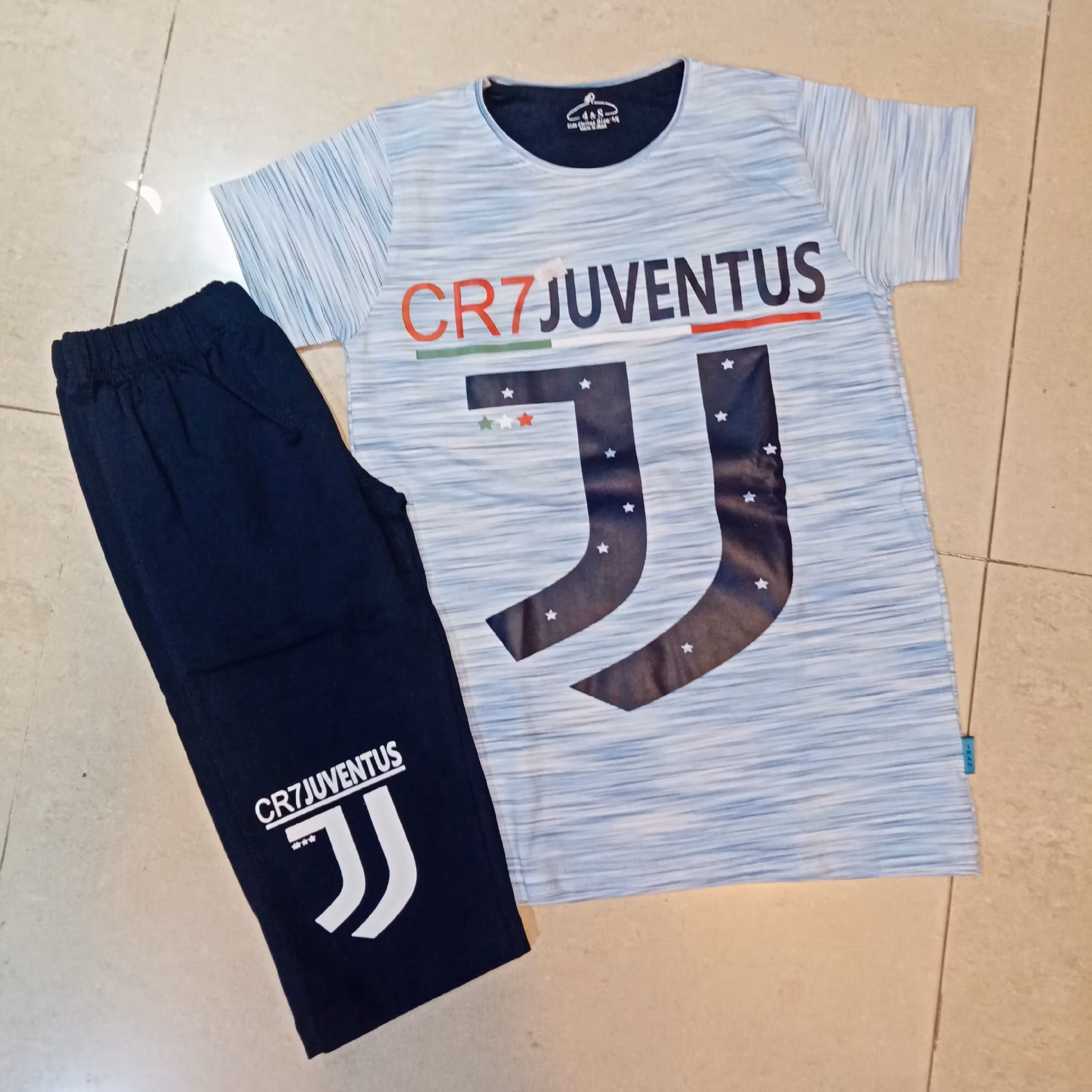 ست تیشرت شلوارک پسرانه یوونتوس