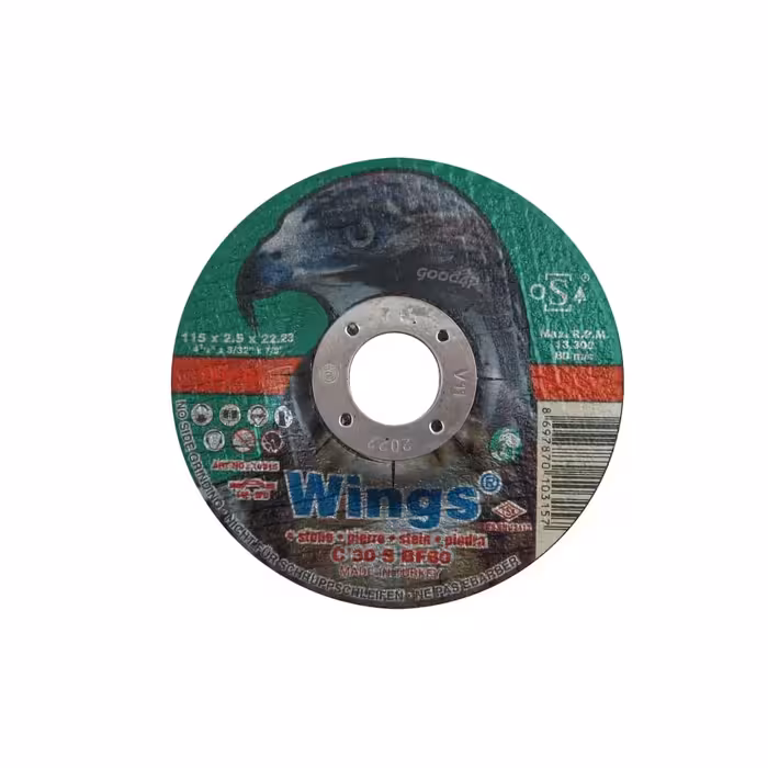 صفحه برش سنگ ( سنگ بری ) مینی قطر 115 میلی متر عقاب