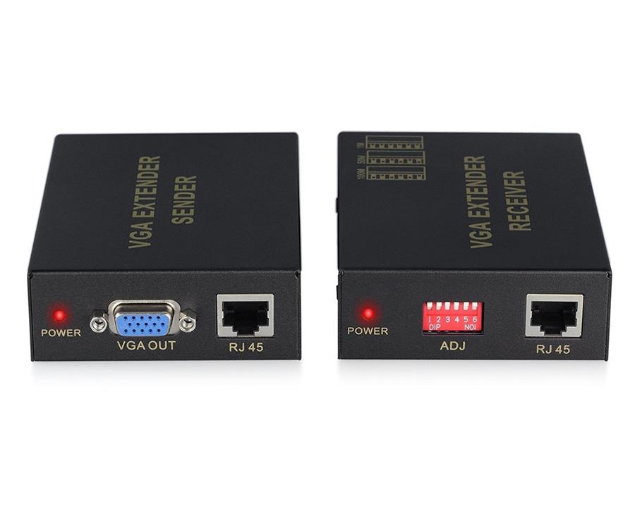 مبدل افزایش طول کابل VGA به طول 100 متر