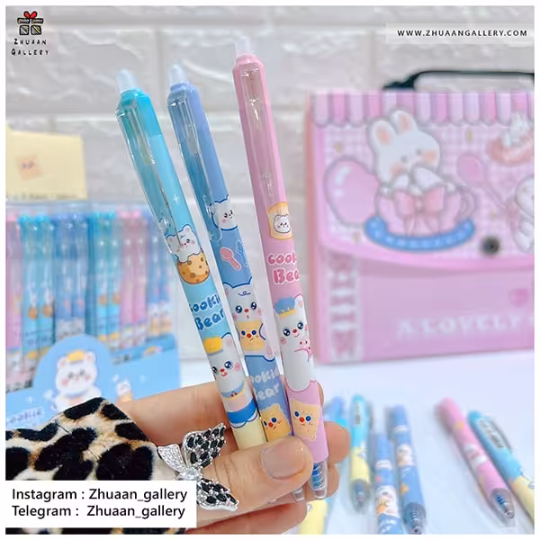 خودکار پاک کن دار Cookie Bear طرح خرس و کوکی