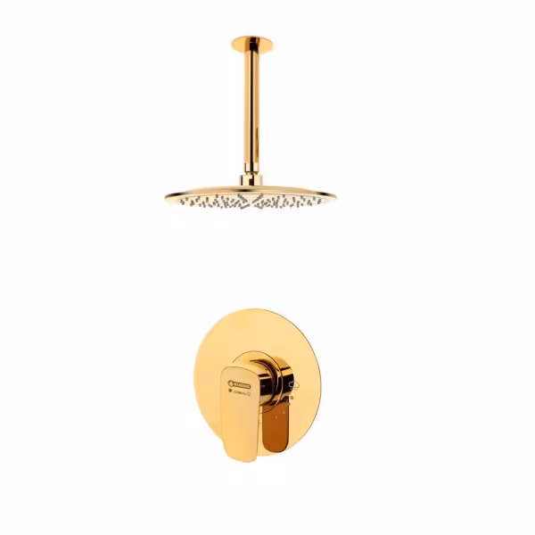 شیر دوش حمام توکار درخشان مدل هانس تیپ 2