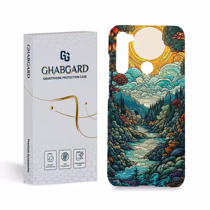 گارد قاب کاور طبیعت مدل g9141 مناسب برای گوشی موبایل شیائومی note 8 