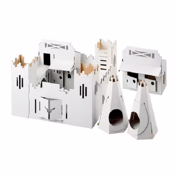 ماکت قلعه و چادر و اصطبل