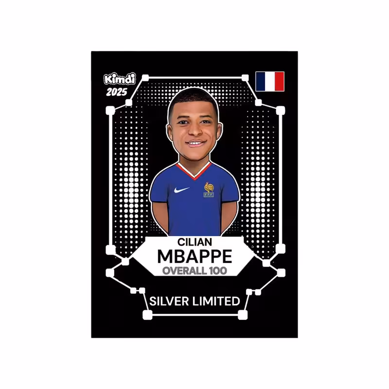 اسباب بازی شانسی کیمدی مدل سیلور لیمیتد امباپه 2025 کد 4050