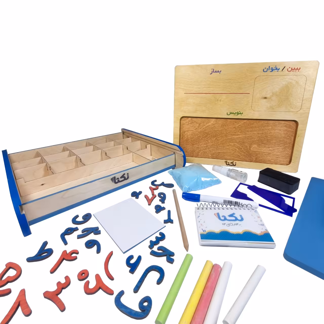 مجموعه آموزش الفبای فارسی تکتا