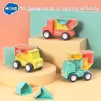 پازل اسباب بازی کامیون هالی تویز Huile toys