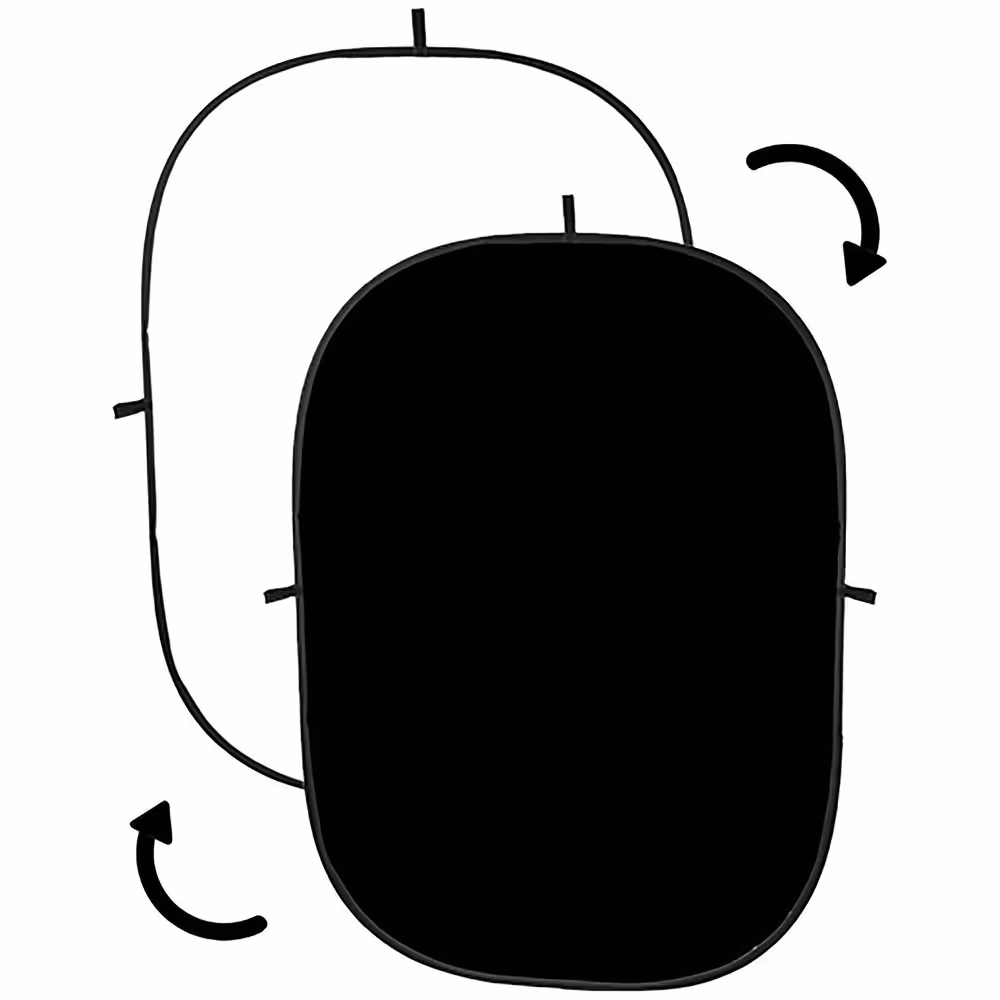 فون عکاسی پرتابل سفید مشکی مخمل