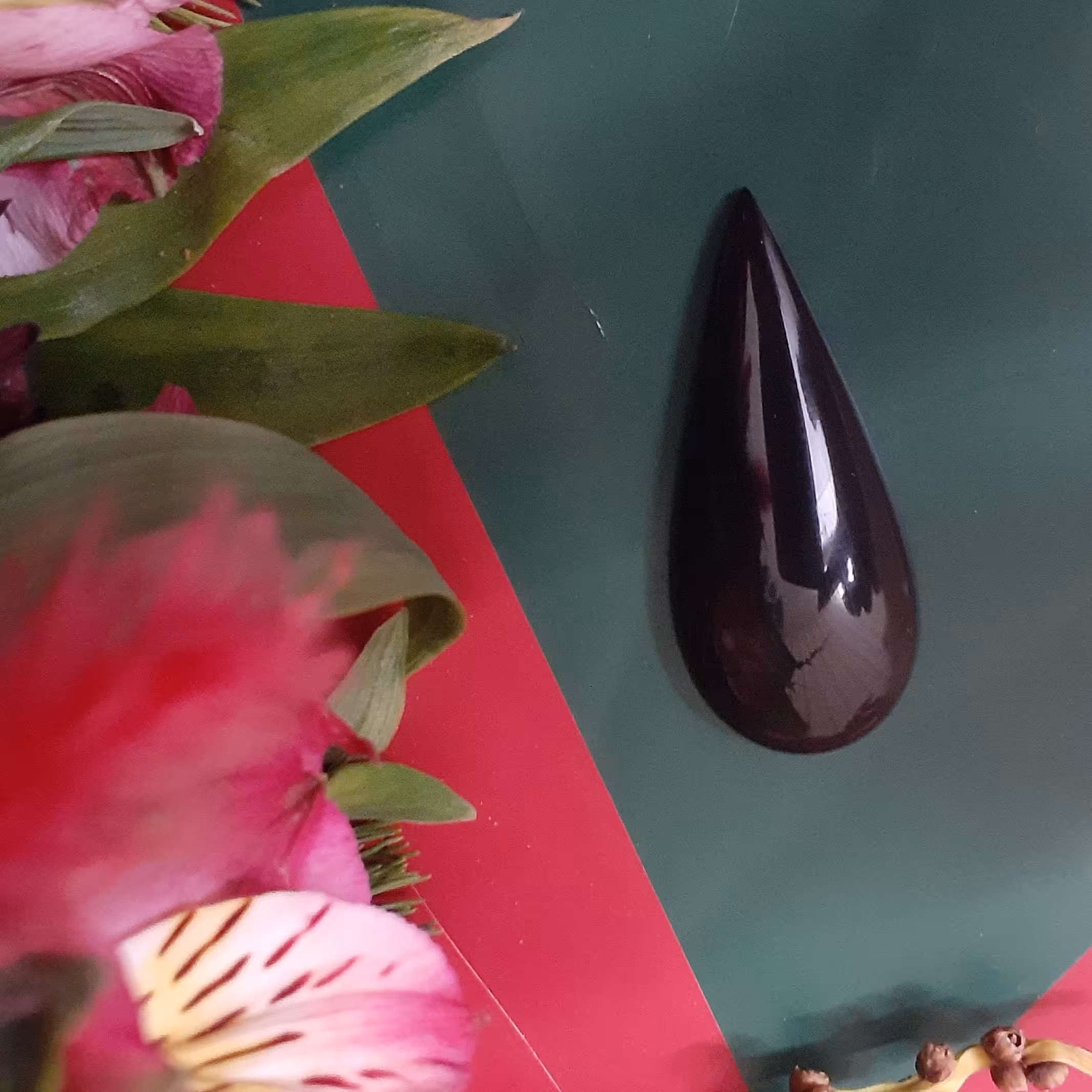 سنگ جاسپر مشکی  کد 2