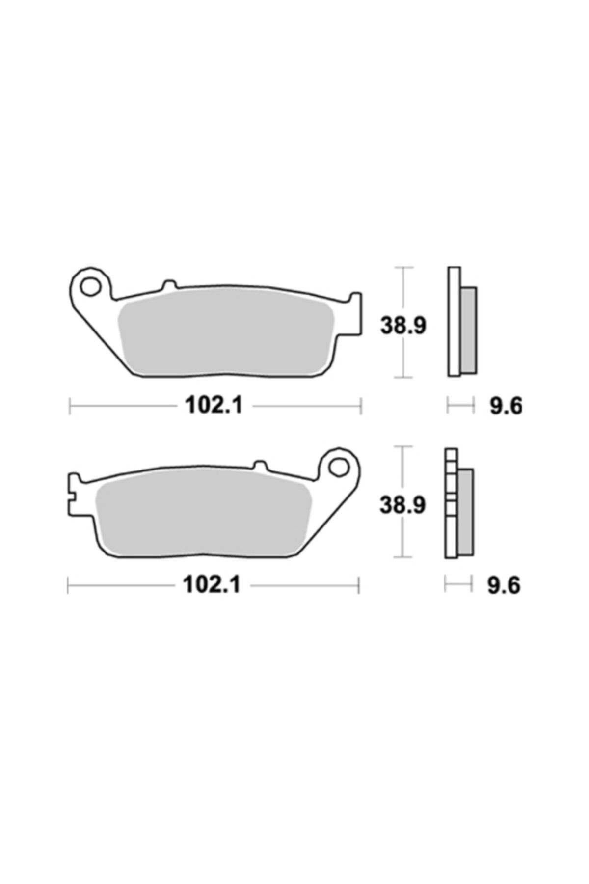 تجهیزات ترمز موتورسیکلت HONDA CBR 650 F FRONT BRAKE LADS مهاربندی نیمه تزئینی Genel Markalar