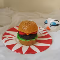 شمع همبرگر دست ساز 