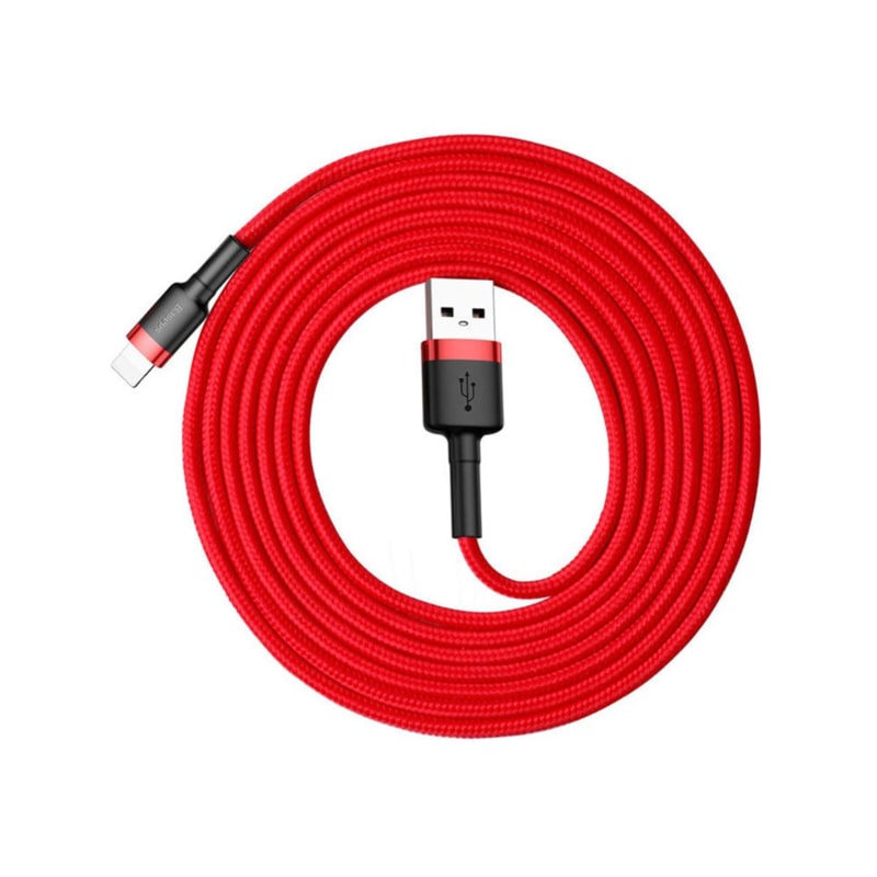 کابل تبدیل USB به لایتنینگ باسئوس مدل CALKLF-C طول 2متر - فروشگاه کارما آی‌تی