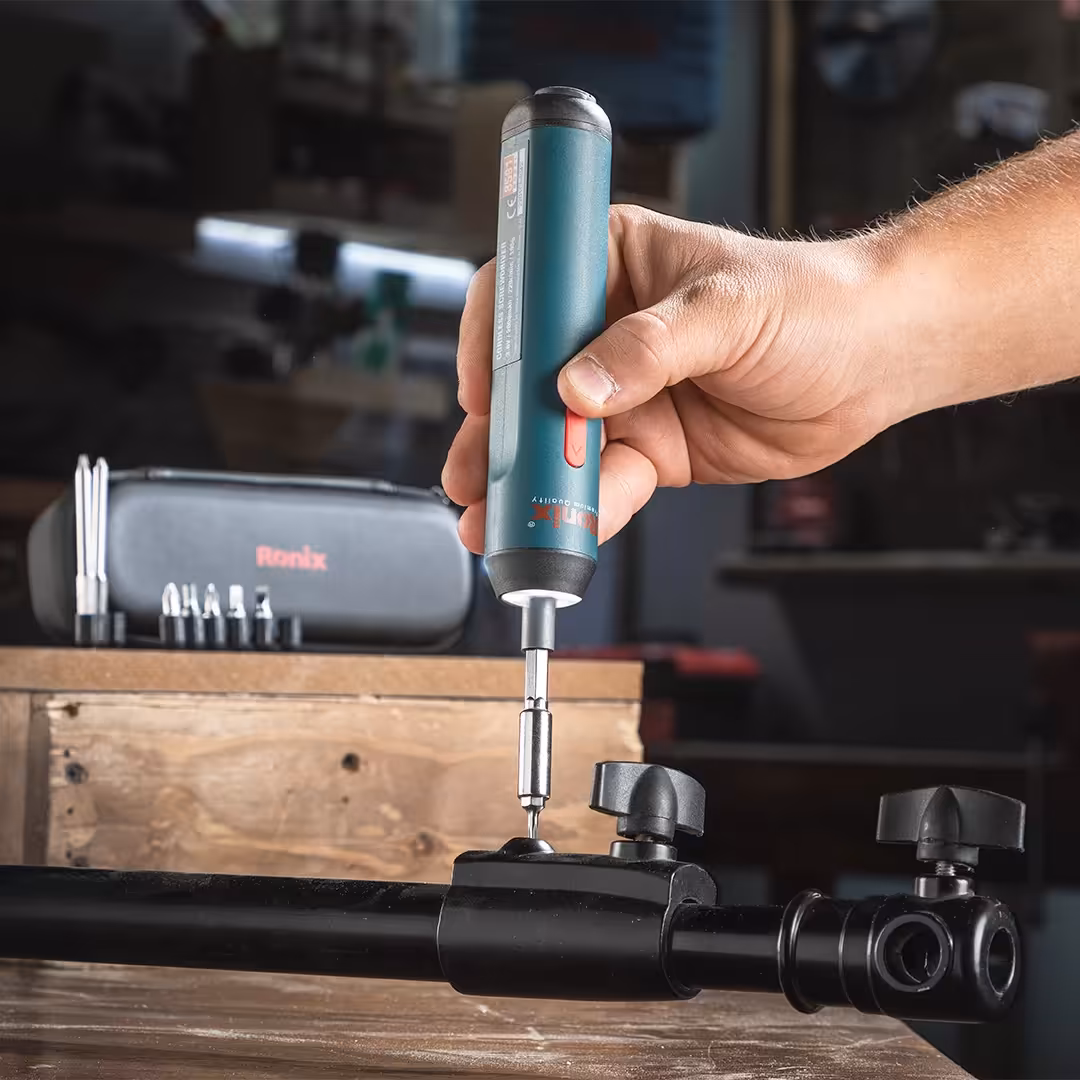 پیچ گوشتی شارژی الکترونیک رونیکس مدل 8591