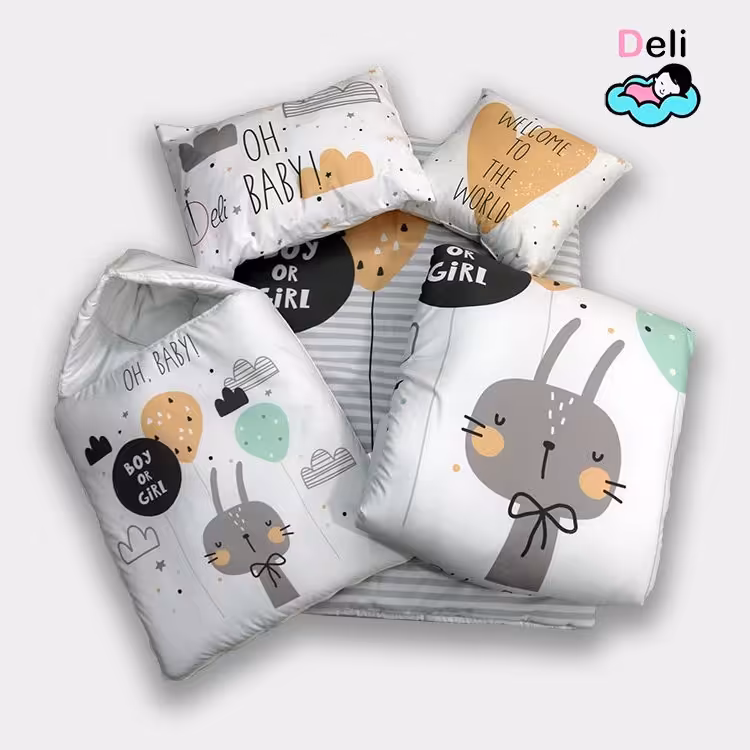 سرویس خواب 5 تیکه طرح خرگوش بادکنک