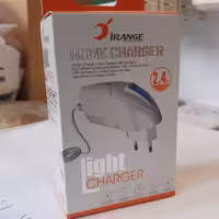 شارژر تک تکه چراغ دار irange با سر کابلی میکرو کیفیت تضمینی 