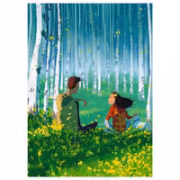 تابلو شاسی ایرسا طرح Digital Painting کد Ir-821