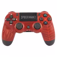دسته بازی بی سیم سونی Dualshock 4 High Copy درجه یک طرح Spider-man 2 مناسب برای PS4