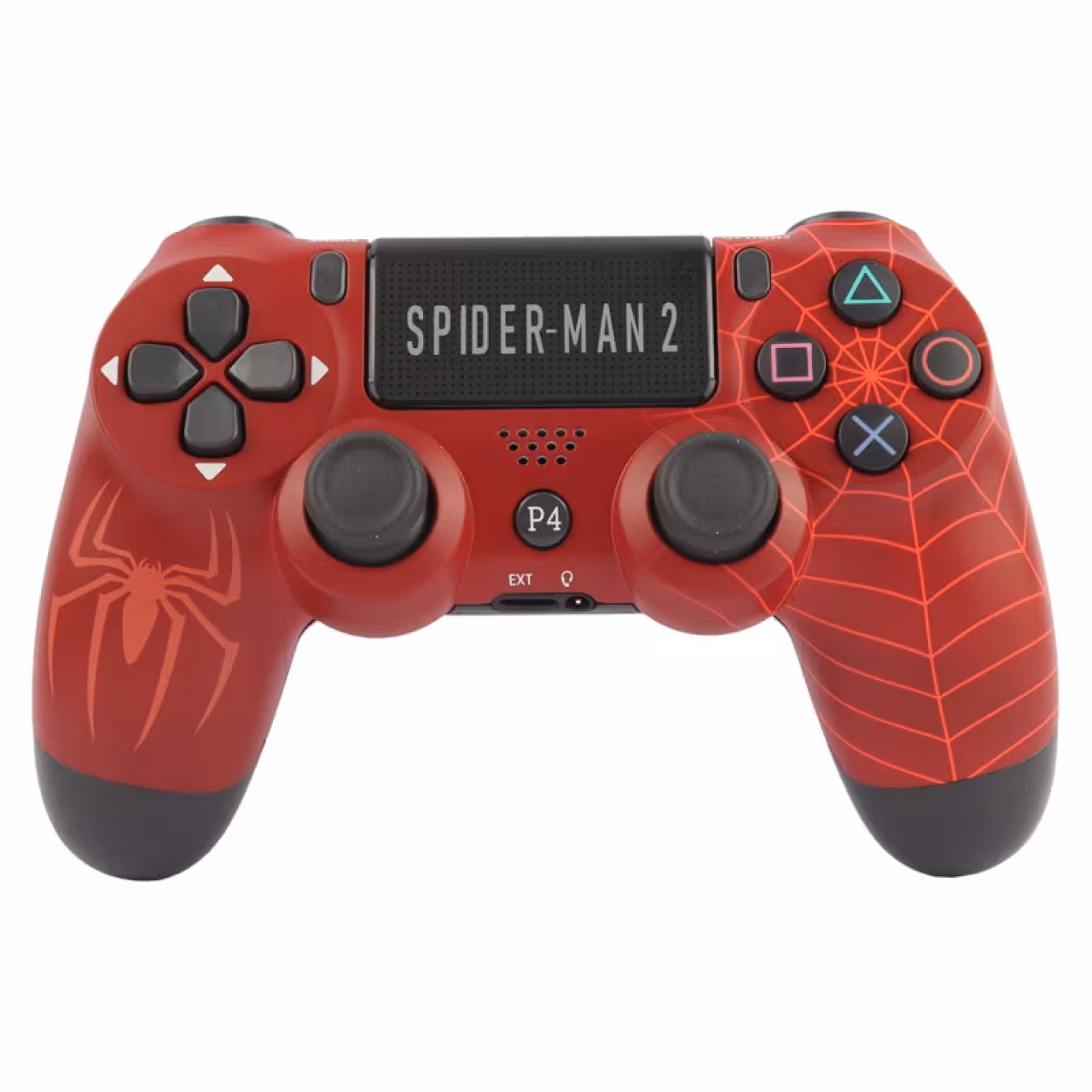 دسته بازی بی سیم سونی Dualshock 4 High Copy درجه یک طرح Spider-man 2 مناسب برای PS4