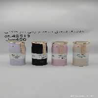 فلاسک سر طلایی دسته چرمی 450 میل 1151