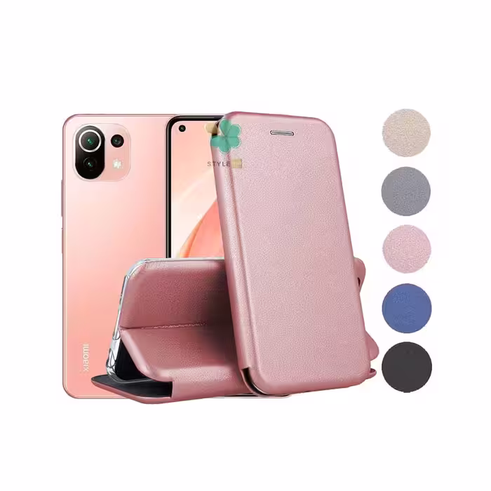 کیف کلاسوری چرمی گوشی شیائومی Xiaomi Mi 11 Lite / 5G