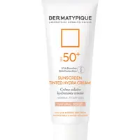 ضد آفتاب رنگی هیدرا مناسب پوست خشک SPF50 درماتیپیک بژ طبیعی 
