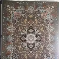 فرش ماشینی 9 متری 700 شانه اصل تراکم 2550 صددرصد نخ وزن سنگین اهورا گردویی ارسال پس کرایه